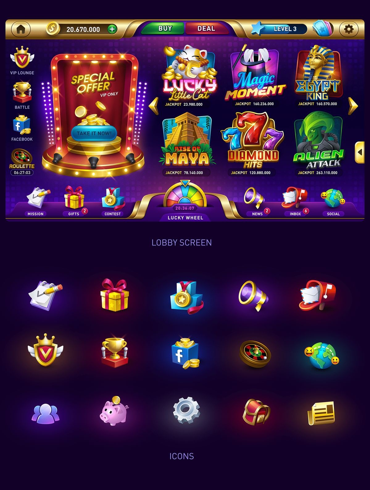 Dazzle Casino game